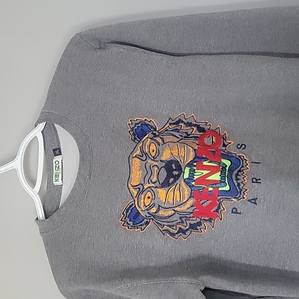 Kenzo grey sweater size xl